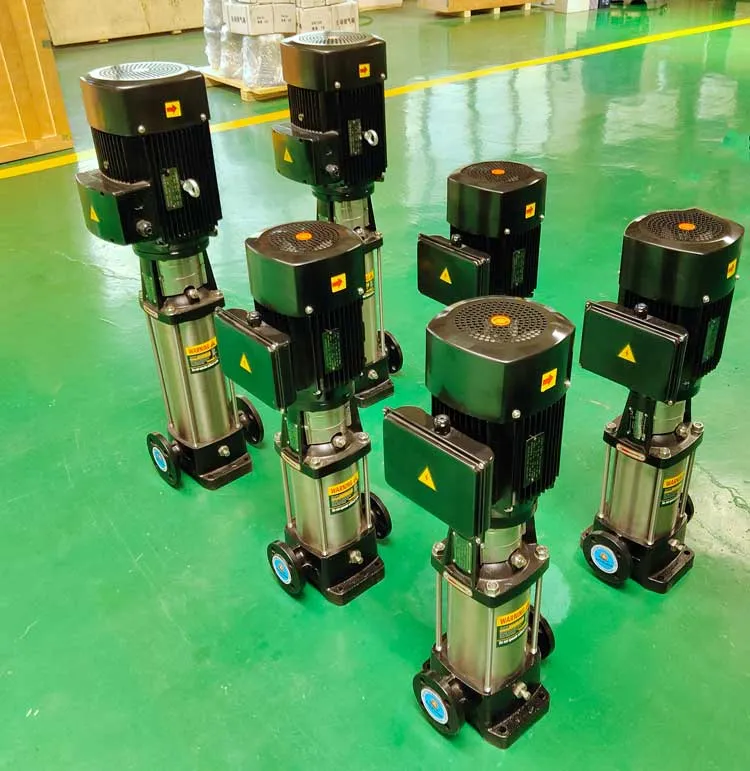 Vertical multistage pumps for MEP water supply systems